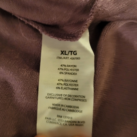 NEW Banana Republic Women's Purple V-Neck Top - Picture 6 of 6